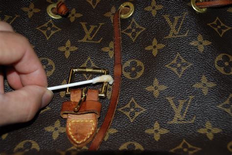 best way to clean Louis Vuitton